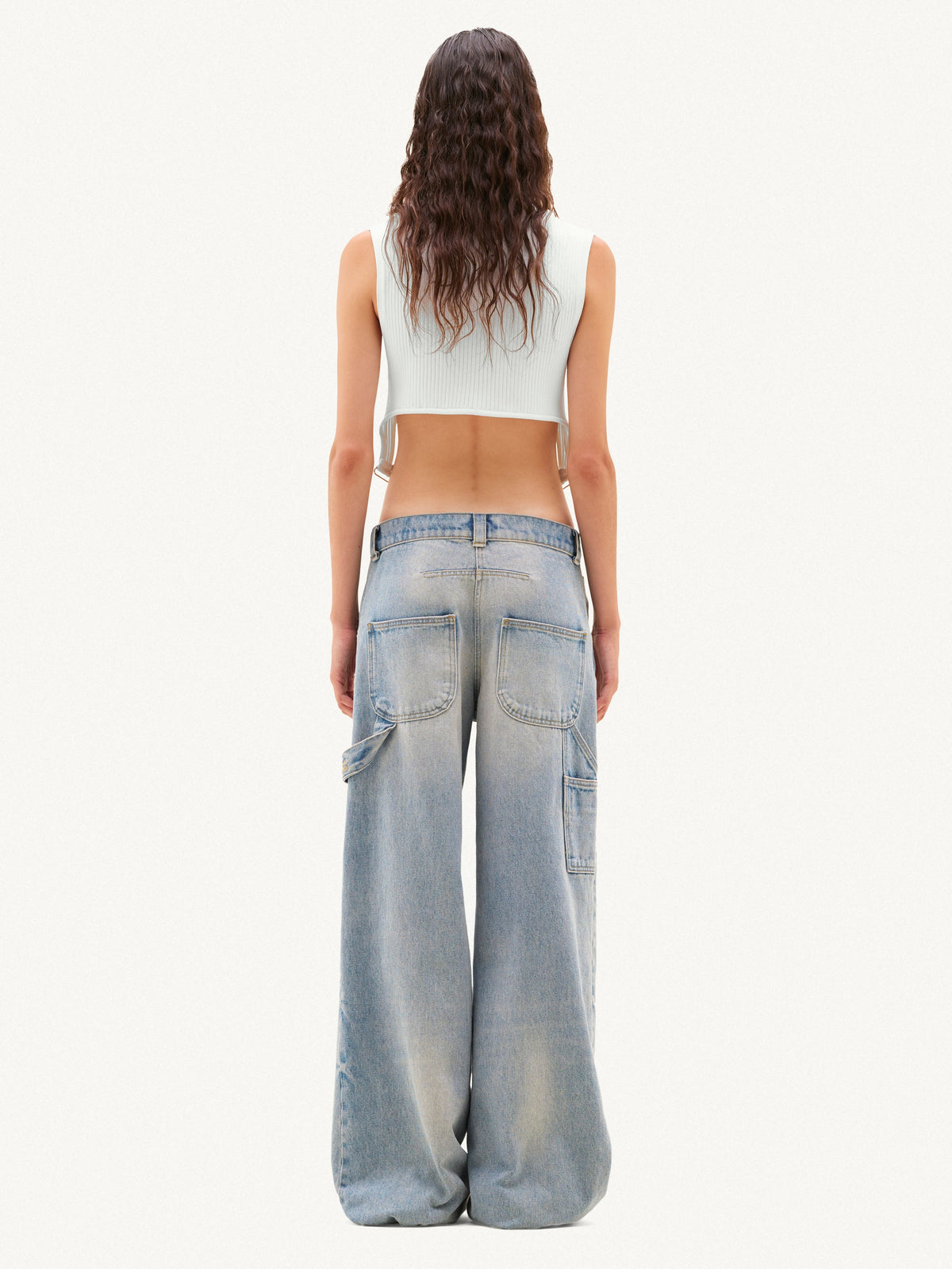 BRETELLES RIB KNIT
