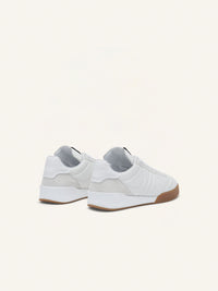 9pcs NEW /  CLUB 02 SNEAKERS EN CUIR - Heritage white