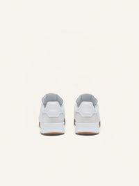 9pcs NEW /  CLUB 02 SNEAKERS EN CUIR - Heritage white