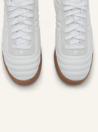 9pcs NEW /  CLUB 02 SNEAKERS EN CUIR - Heritage white