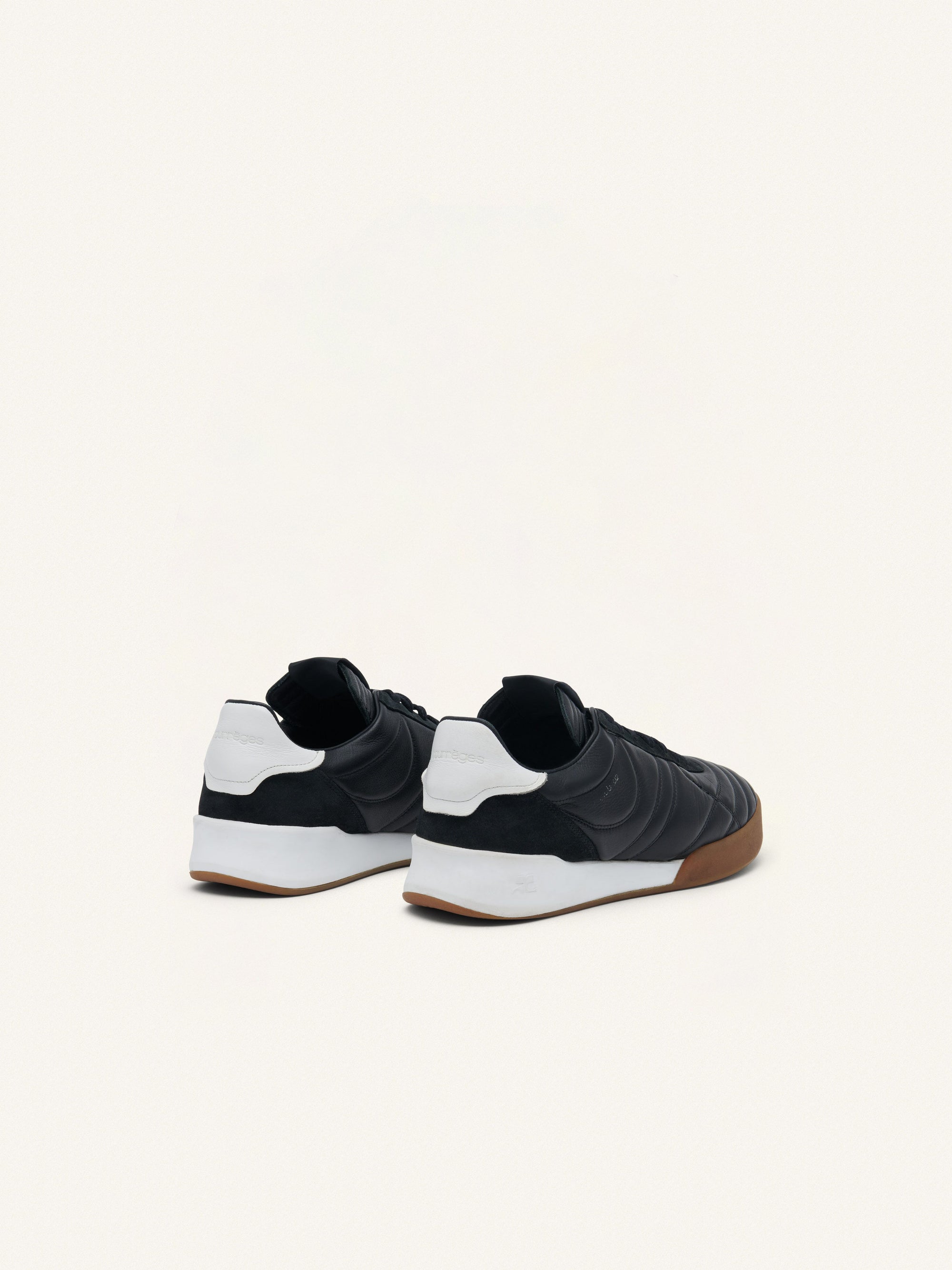 118pcs NEW /  CLUB 02 SNEAKERS EN CUIR - Black