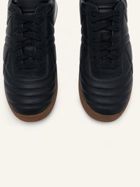 118pcs NEW /  CLUB 02 SNEAKERS EN CUIR - Black