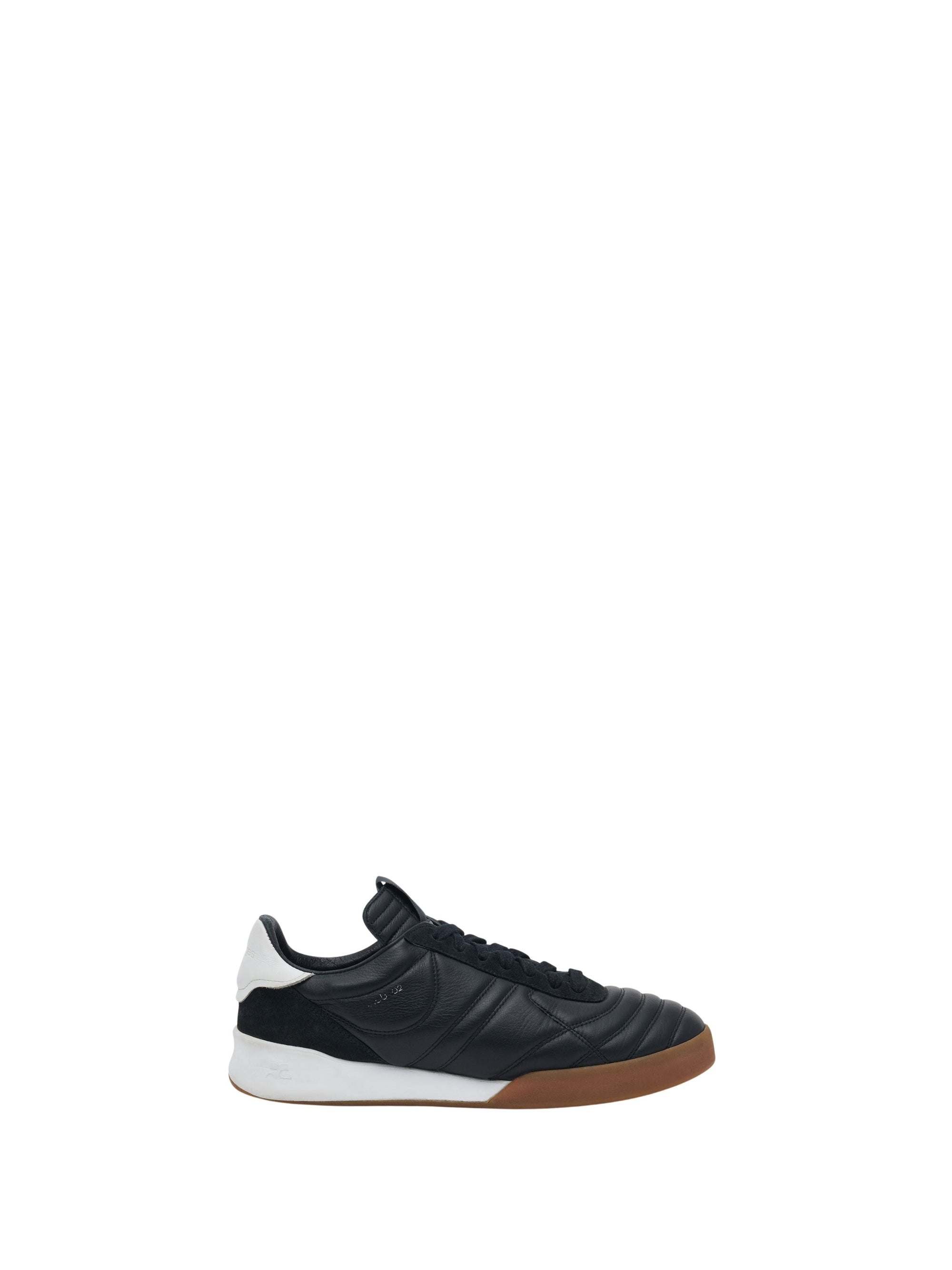 118pcs NEW /  CLUB 02 SNEAKERS EN CUIR - Black