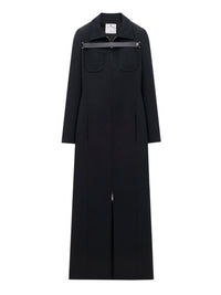 2pcs RELIQUAT 490€ / Robe strap en sergé - Black
