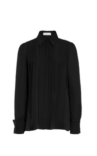 Black / Chemise Aimé en soie - Black