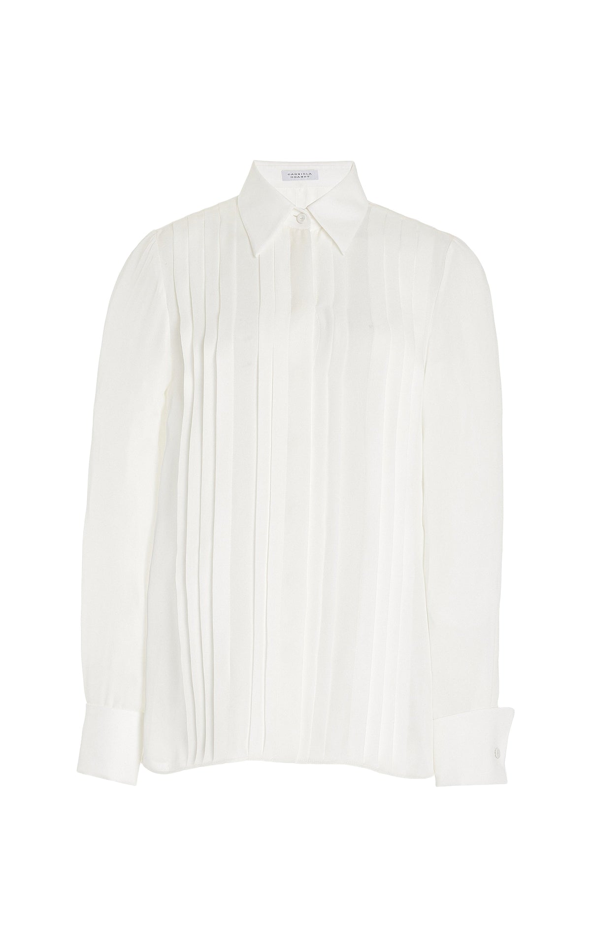 Ivory / Chemise Aimé en soie - Ivory