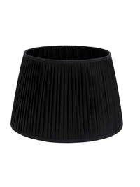 Cone-shaped pleated shade - Black