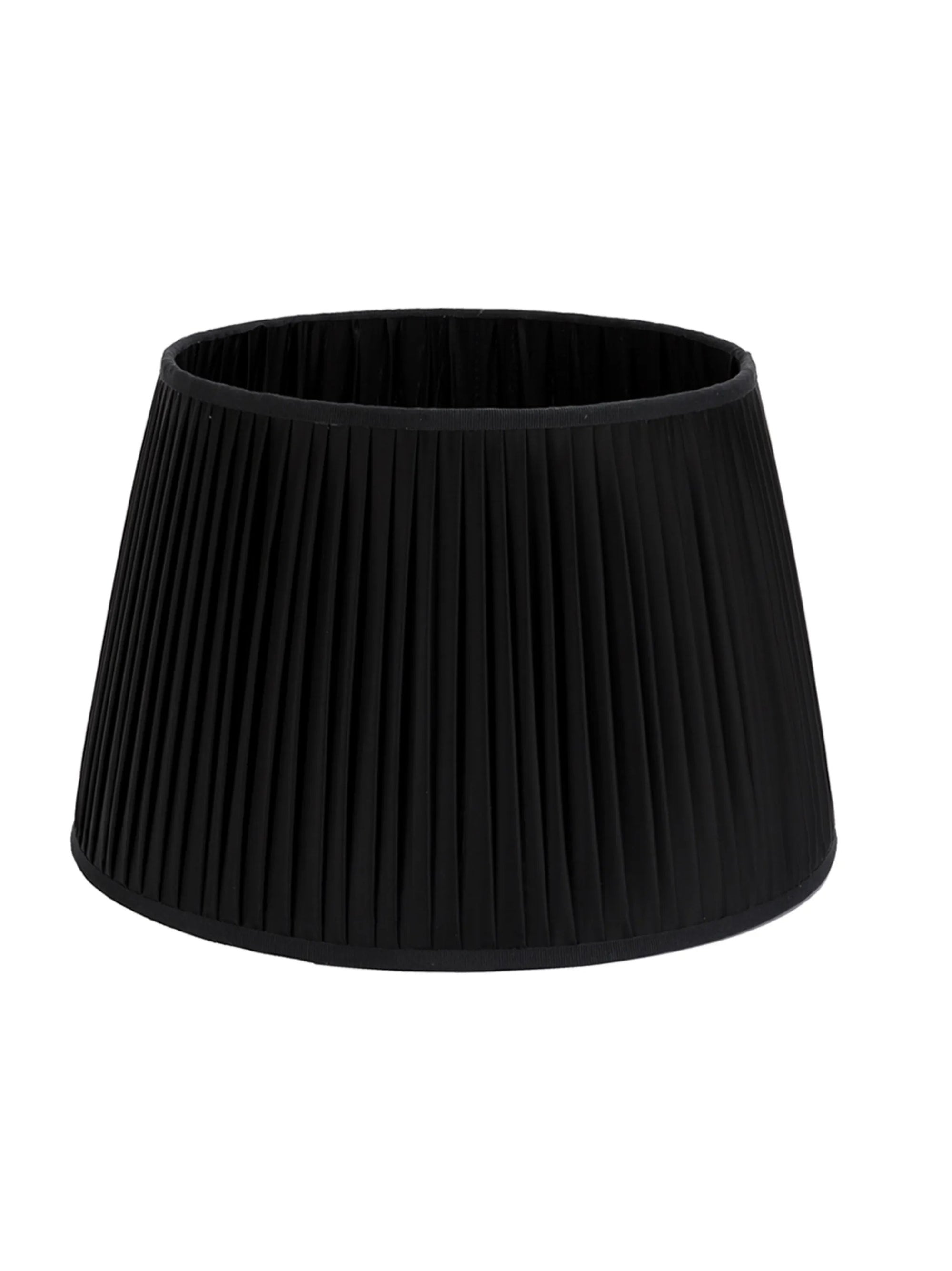 Cone-shaped pleated shade - Black