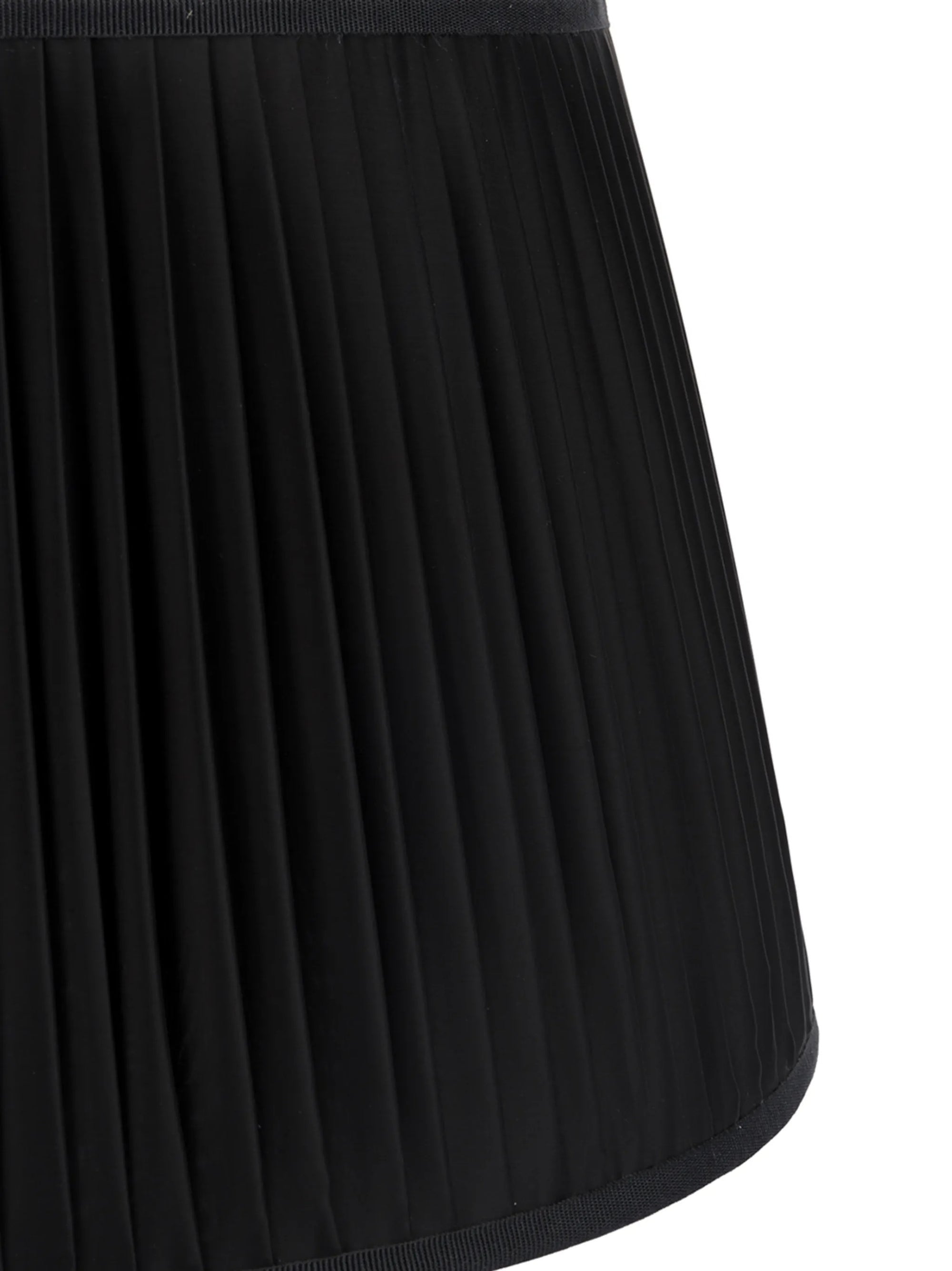 Cone-shaped pleated shade - Black