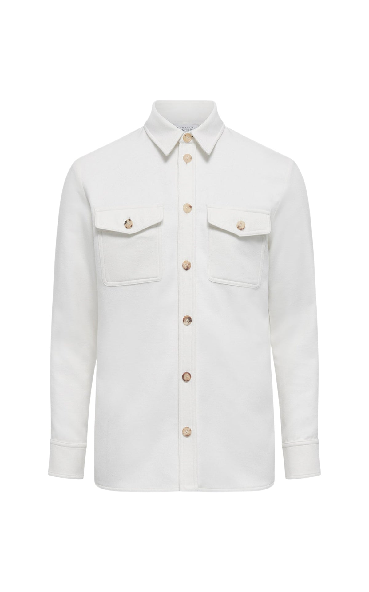Ivory / Surchemise Lucas en soie - Ivory