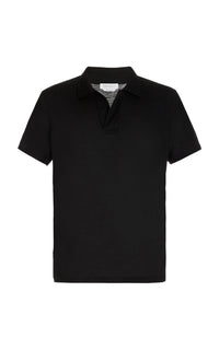 Chocolate / Polo Jaime en coton - Chocolate