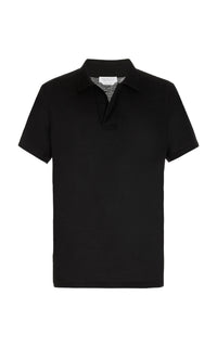 Chocolate / Polo Jaime en coton - Chocolate