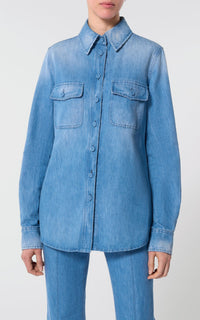 Light Blue Denim / Chemise John Austin - Light Blue Denim