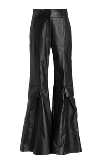 Black / Pantalon Bate en cuir - Black