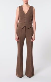 Chocolate Multi / Pantalon Rhein en laine - Chocolate Multi
