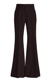 Chocolate / Pantalon Rhein en soie - Chocolate