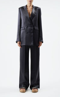 Black / Pantalon Norman en cachemire - Black