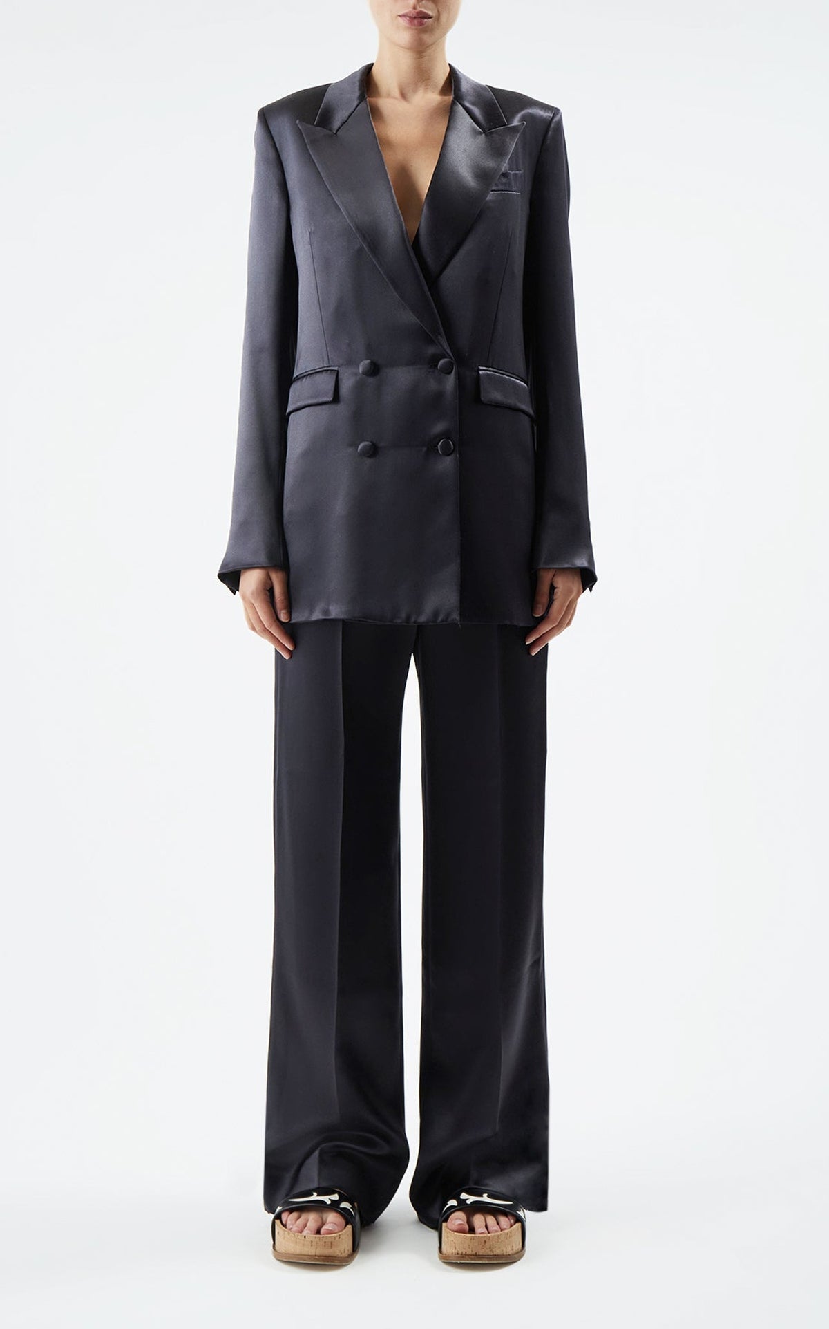 Black / Pantalon Norman en cachemire - Black