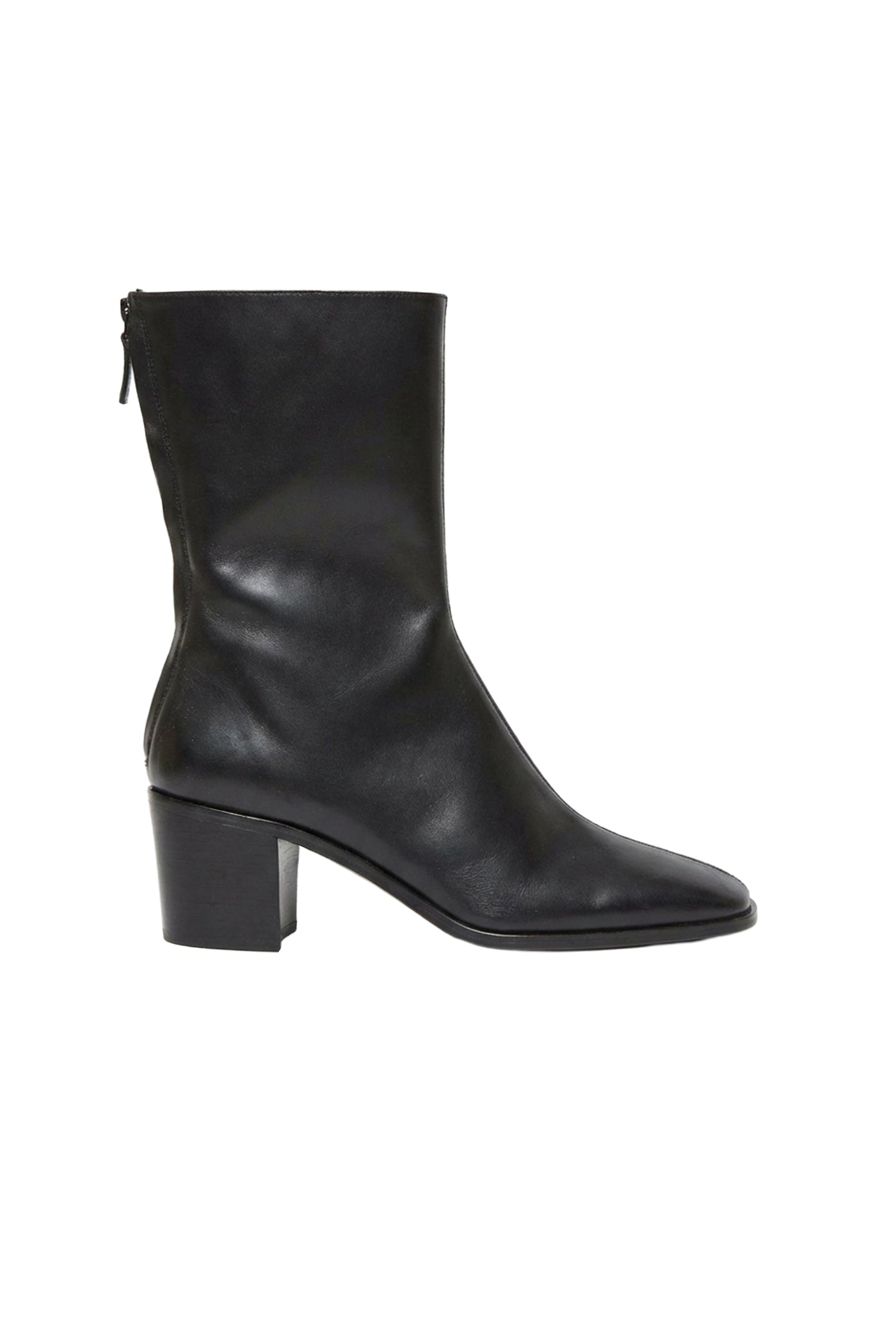 Andrea leather boots - Black