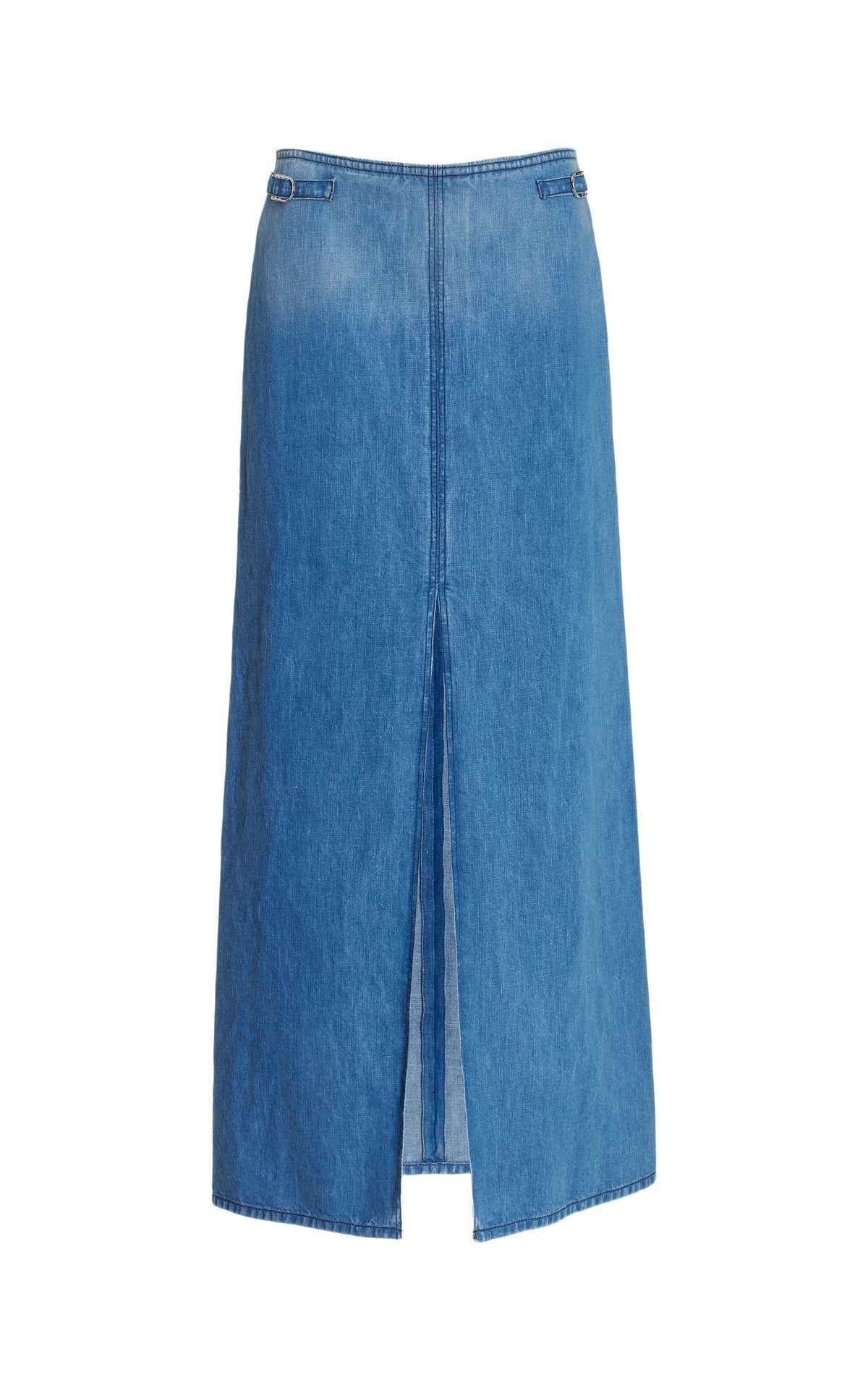 Light Blue Denim / Jupe Morelos ajustée - Light Blue Denim