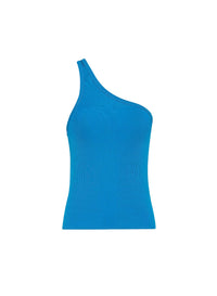 Top asymétrique - Turquoise
