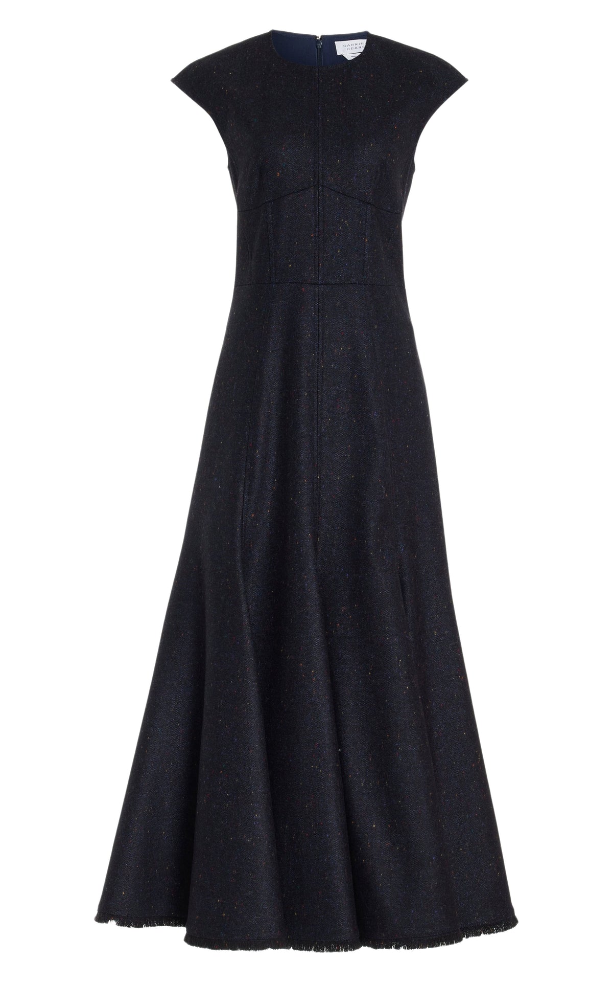 Dark Navy Multi / Robe Crowther en cachemire - Dark Navy Multi