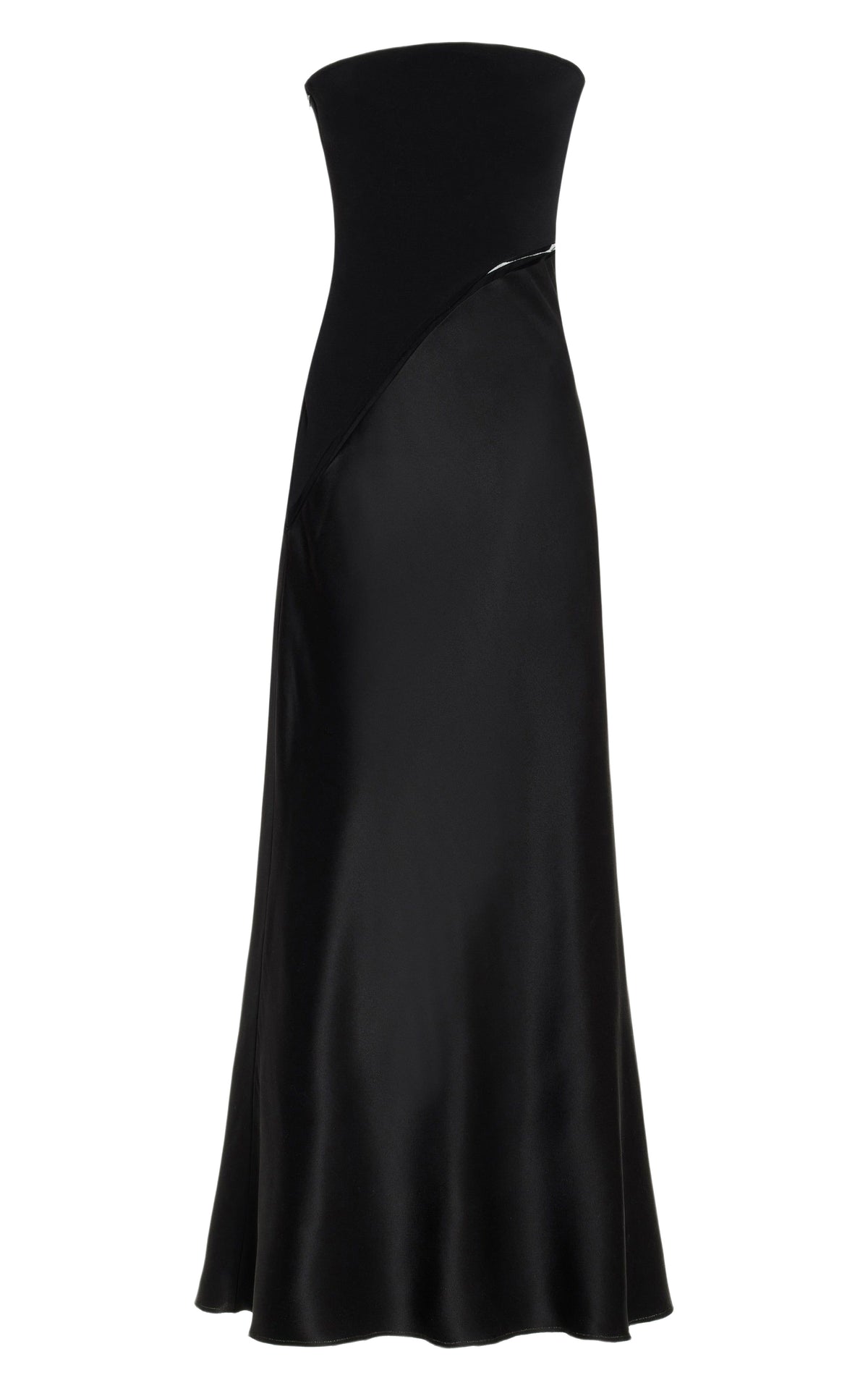 Black / Robe Chiki en soie - Black