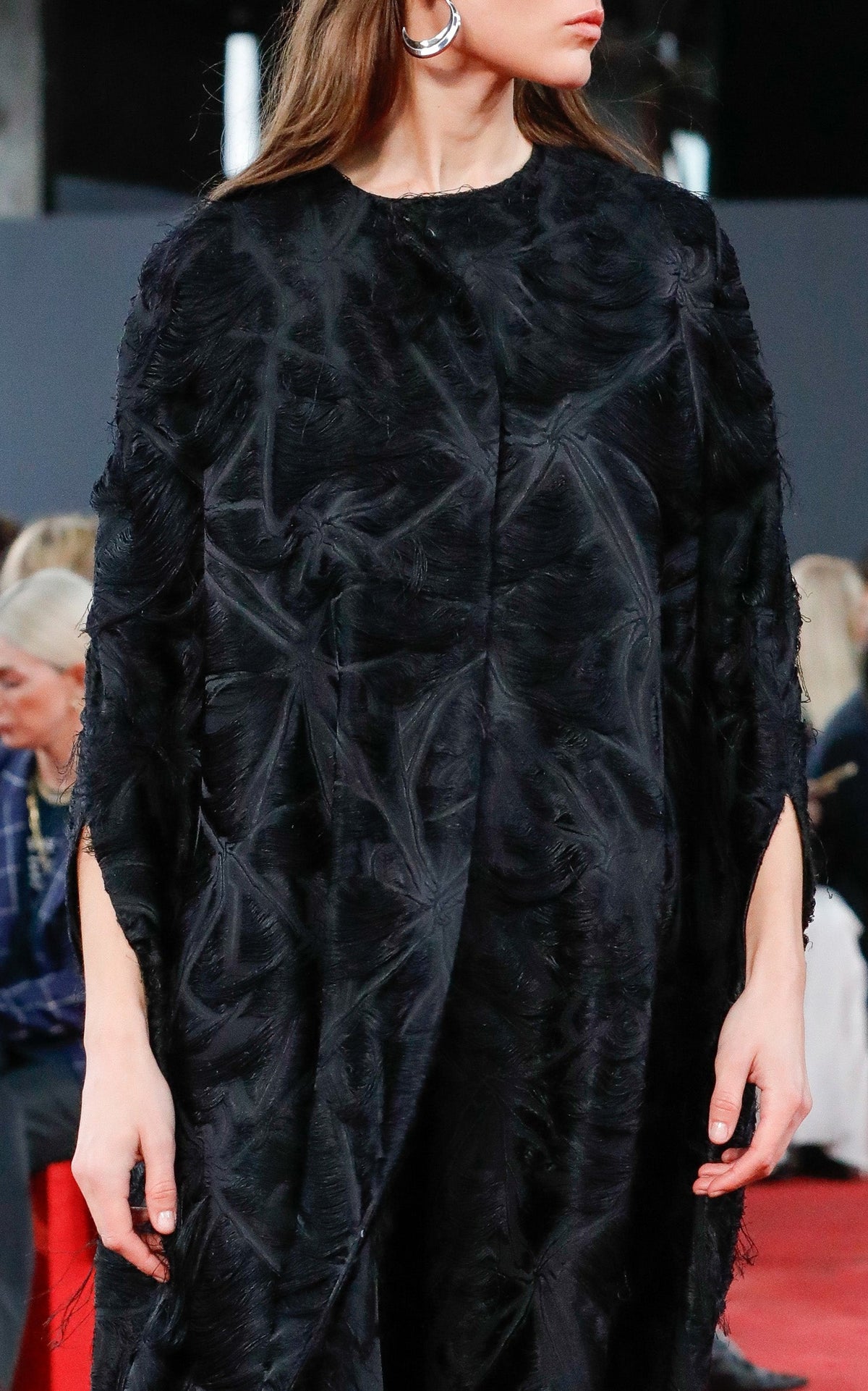 Black / Robe Brighting en soie - Black