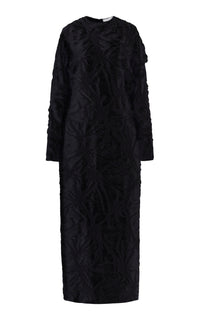Black / Robe Brighting en soie - Black