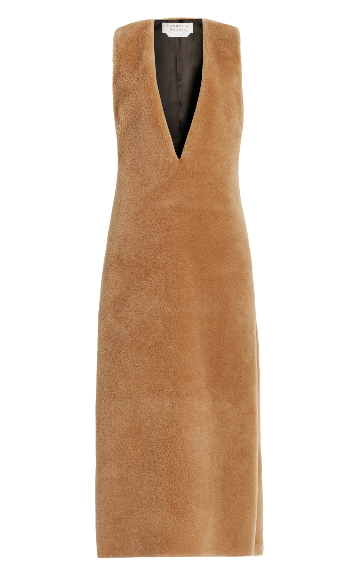 Camel / Robe Orstone en laine - Camel