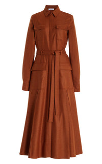 Rust Melange / Robe Roe en laine - Rust Melange