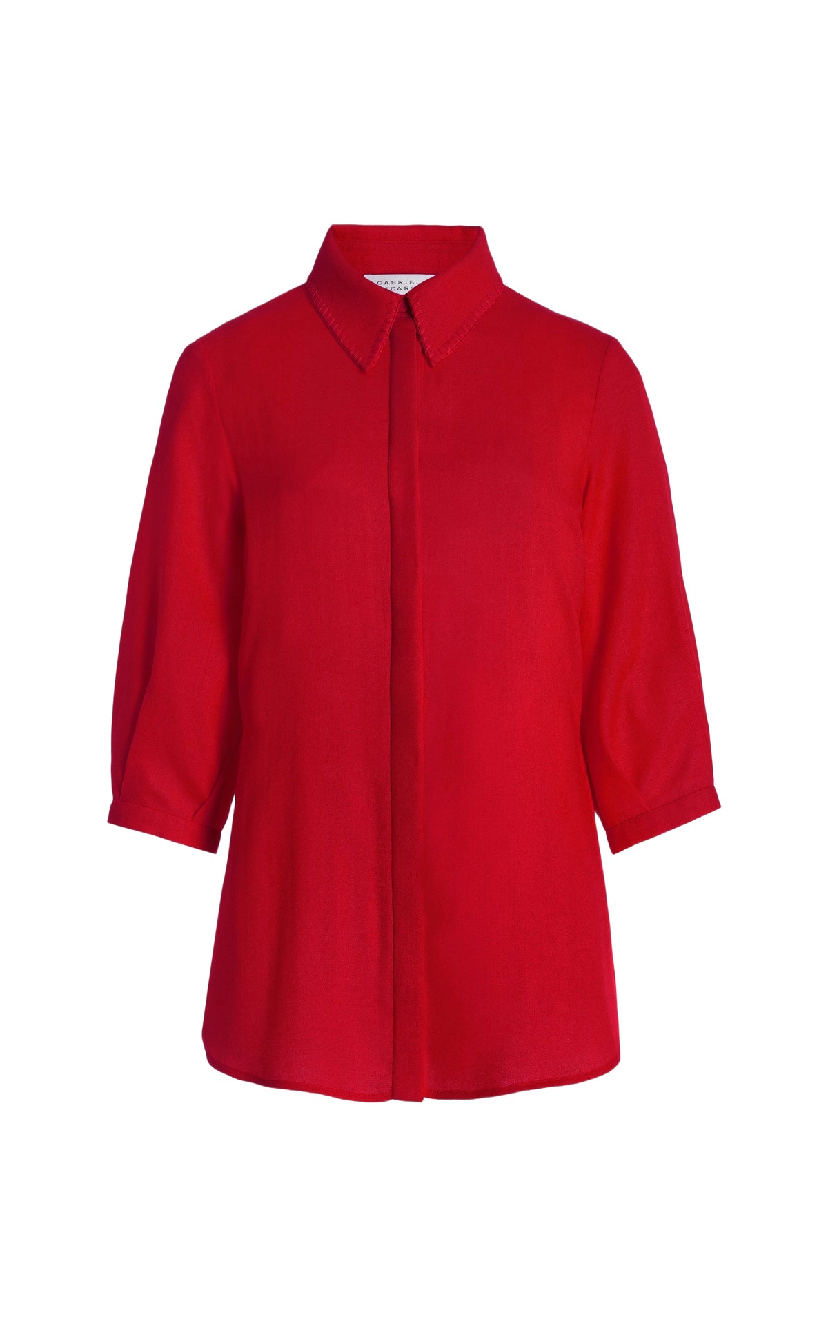 Scarlet Red / Blouse Hadley en laine - Scarlet Red