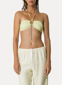 Strass swimming costume top - Stella