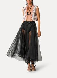 Strass swimming costume bottoms - Nero
