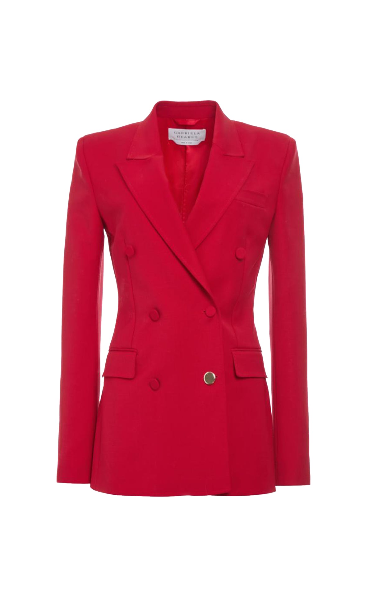 Gavin wool blazer jacket - Scarlet Red