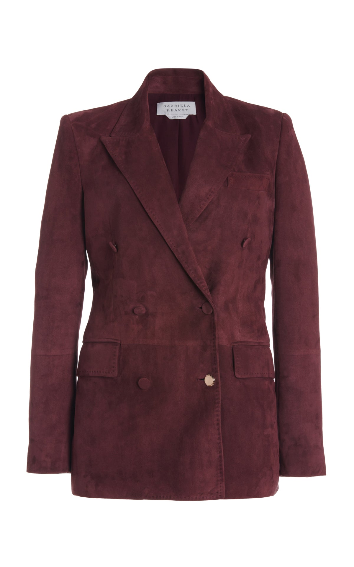 Scarlet Red / Veste blazer Gavin en laine - Scarlet Red