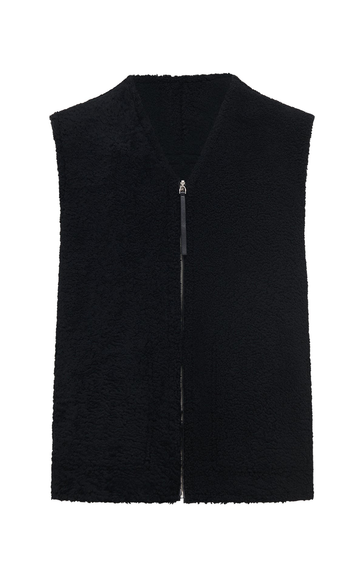 Black / Veston réversible Snowdon en cuir - Black