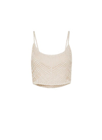 Cordonnet top - Avorio