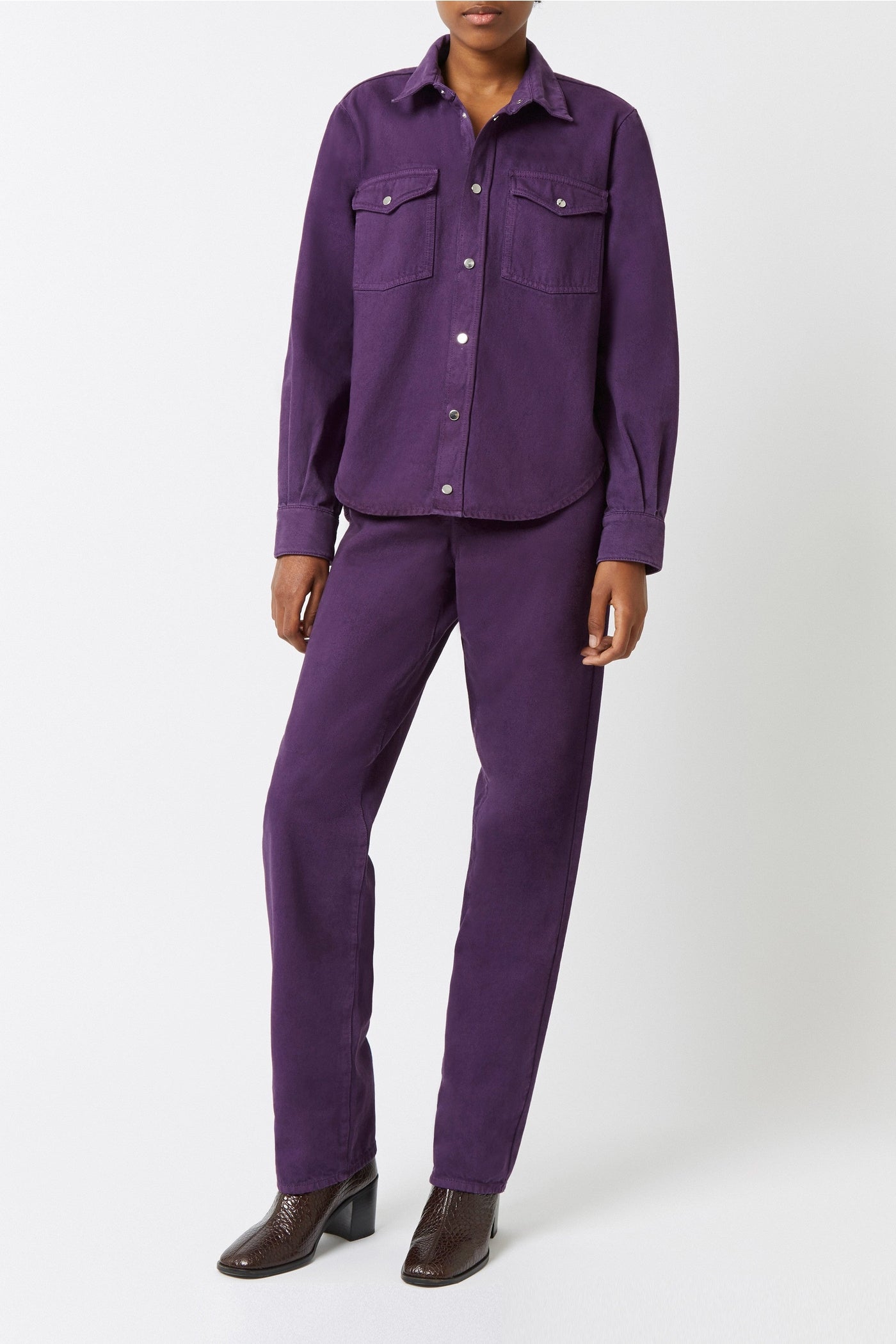 Jean Hall Color Block - Violet