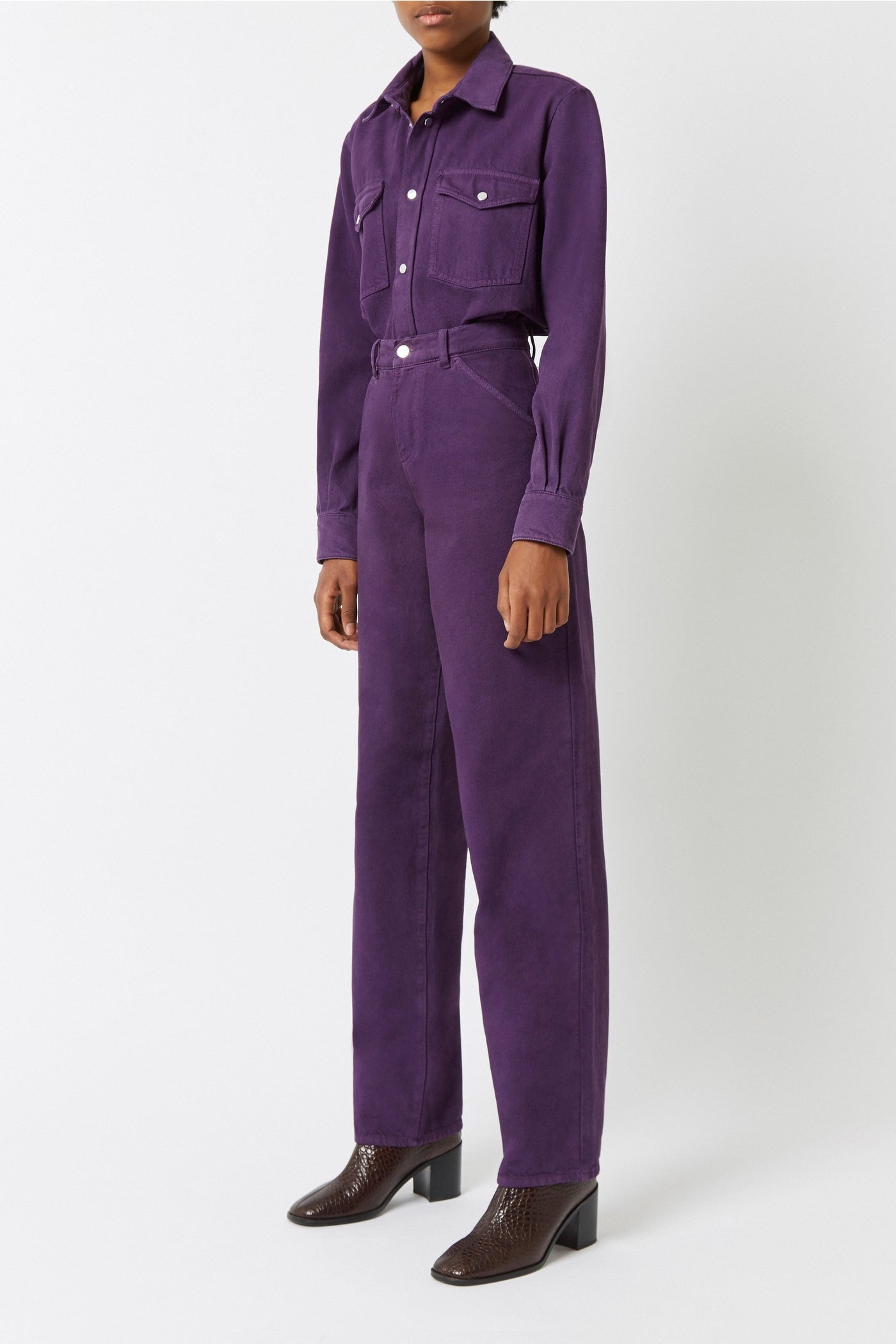 Jean Hall Color Block - Violet