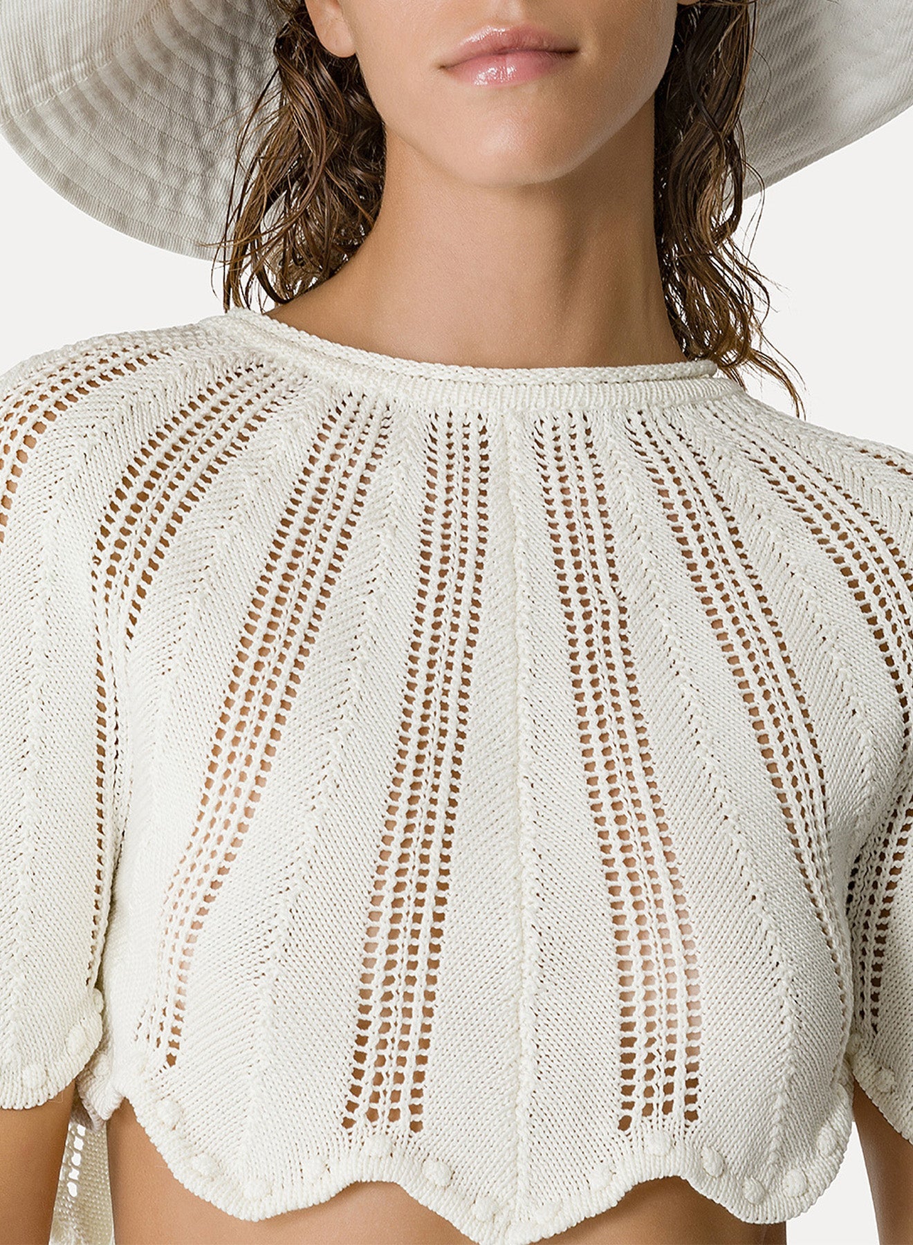 Crochet cape top - Puro