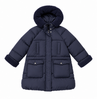 ZNO PICS Piumino blu con inserto teddy