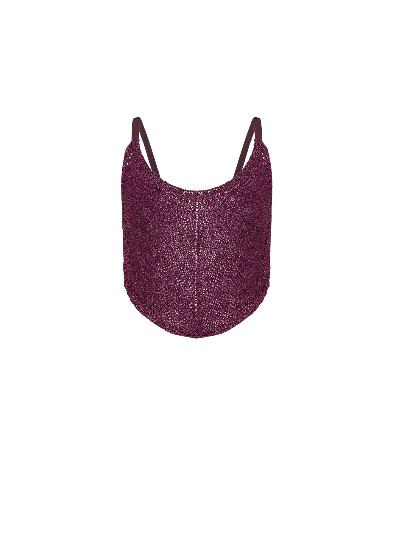 Chic raffia top - Ruby