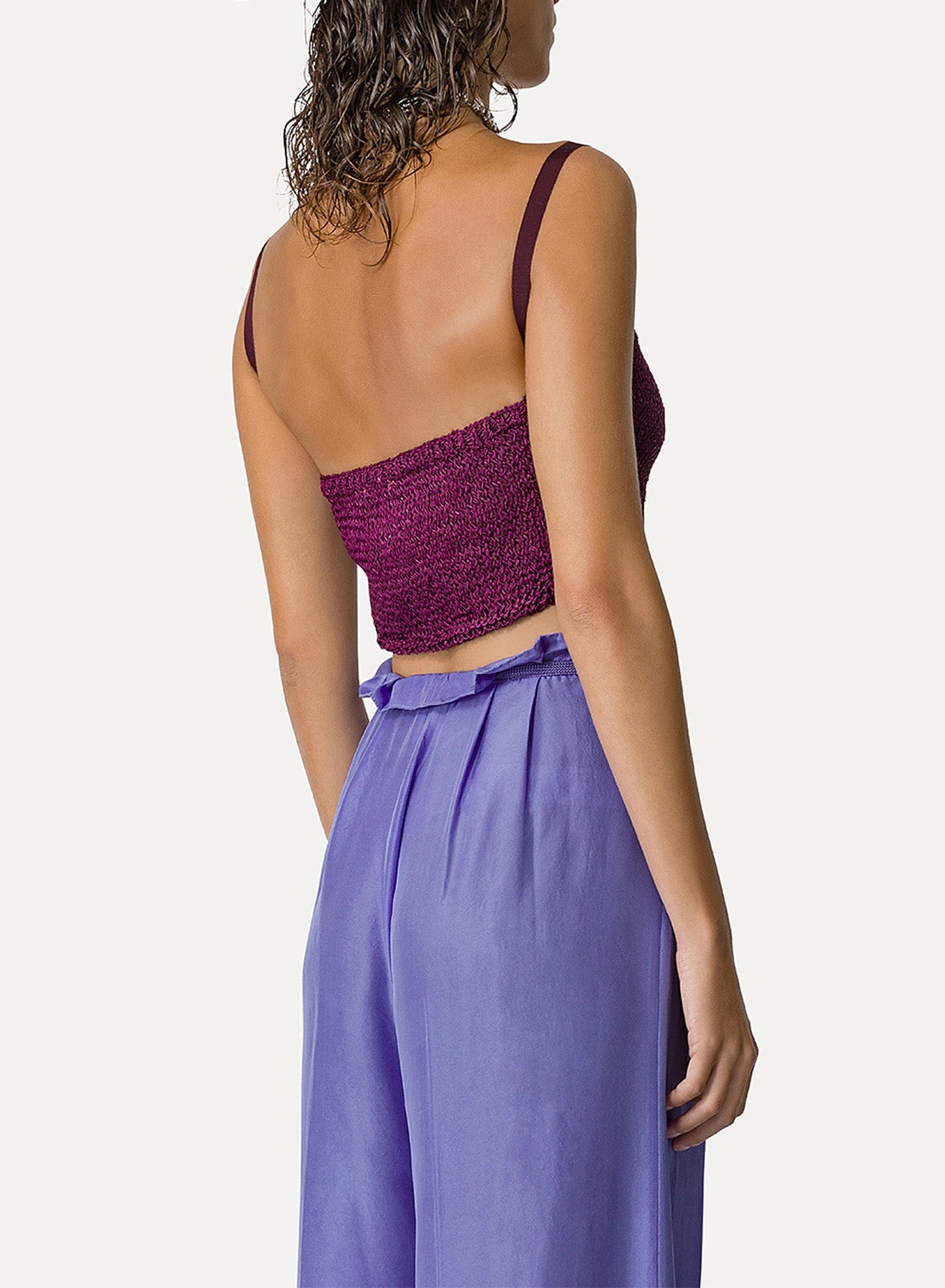 Chic raffia top - Ruby