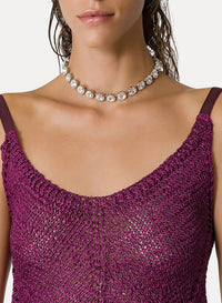 Chic raffia top - Ruby