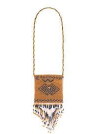 Mini-sac en perles - Gold