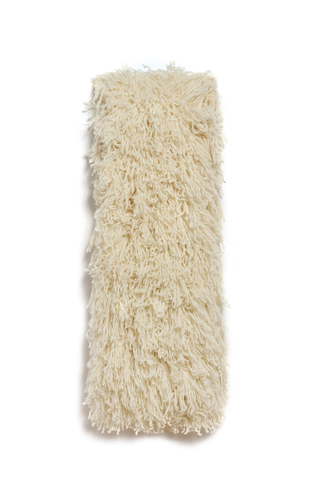 Ivory / Écharpe Hargreaves en laine et cachemire - Ivory