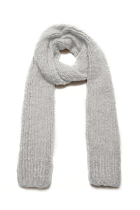 Heather Grey / Écharpe Pyke en cachemire - Heather Grey