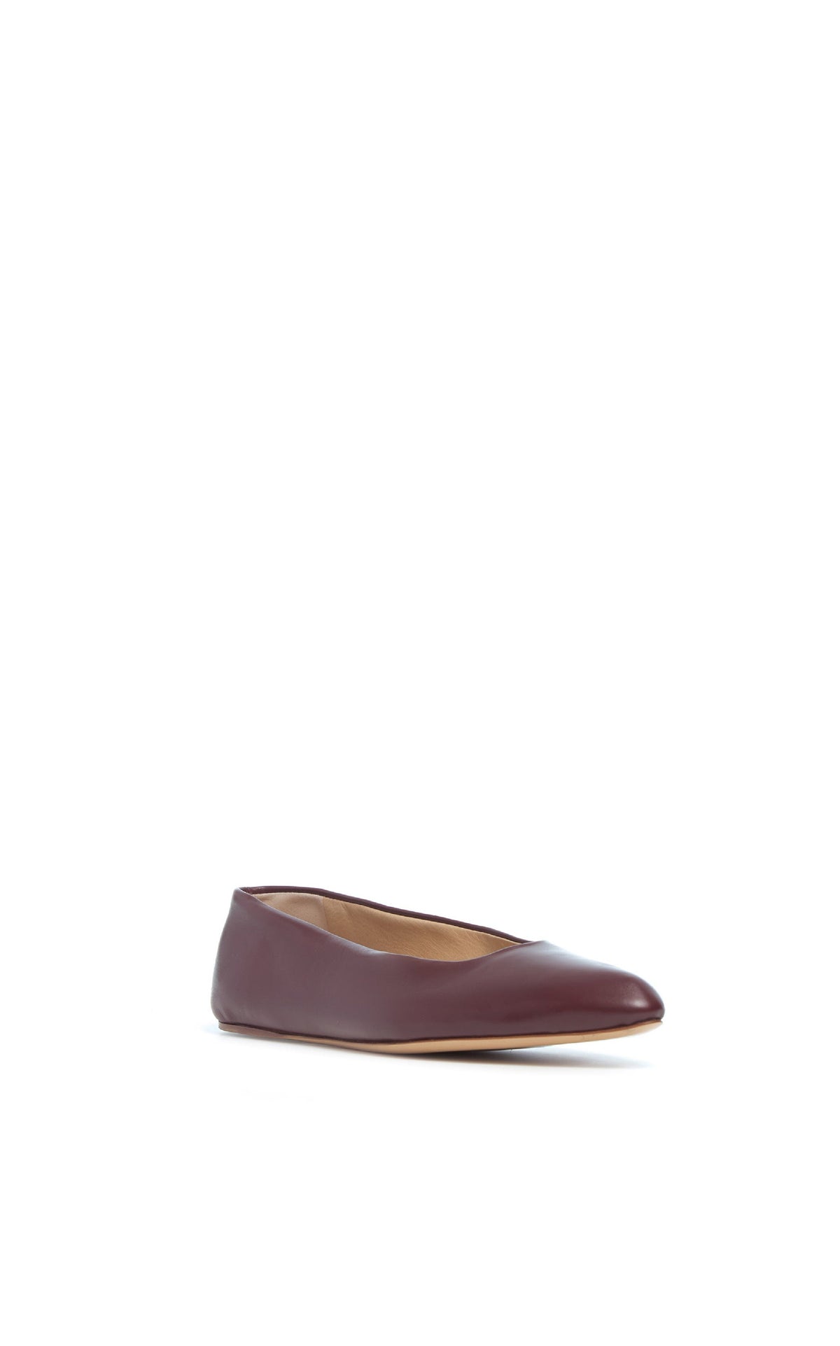 Andre Ballerina en bordeaux calf