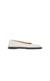 Cream / Ballerines Kati en cuir - Cream